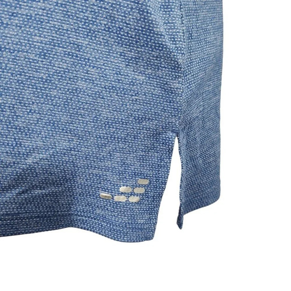 BCG Blue Tank Top Women Size M Sleeveless Athletic Workout Open Back - Picture 2 of 7